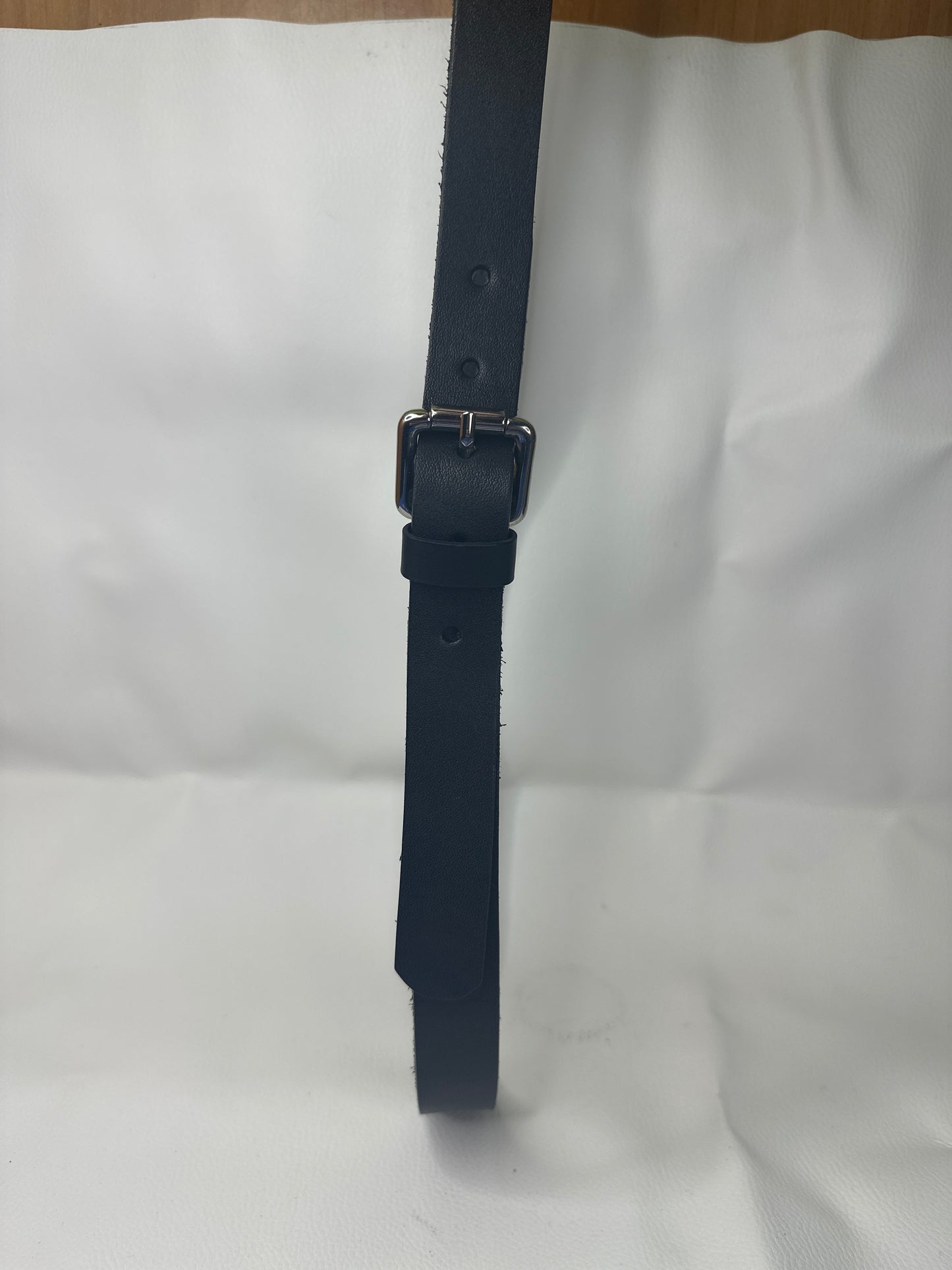 Cintura cuoio nero