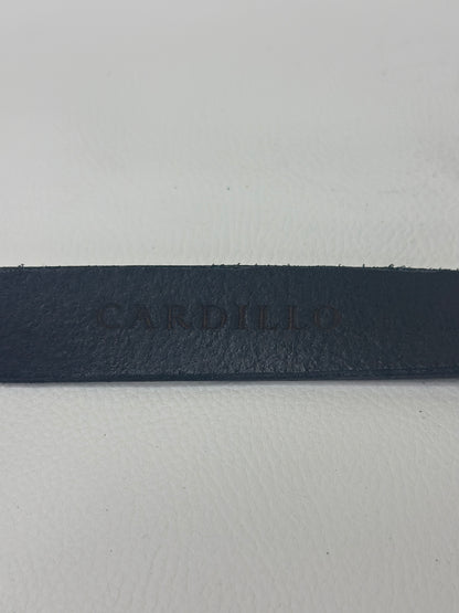 Cintura cuoio nero